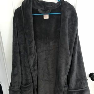 Grey Soft Robe